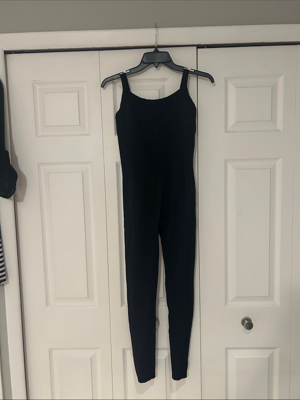 Mono B Black Slim Tank Jumpsuit